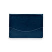 Picture of A4 DOCUMENT WALLET NAVY BLUE LEATHER